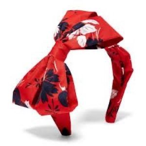 Janie and Jack Red Floral Headband - NWT